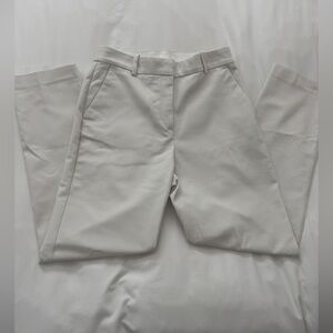 H&M Cream High-Waist Trousers
